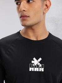 HRX by Hrithik Roshan Rapid-Dry Printed Training T-shirt