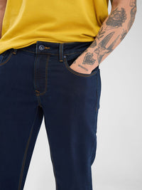 SPYKAR Men Mid Rise Clean Look Stretchable Jeans