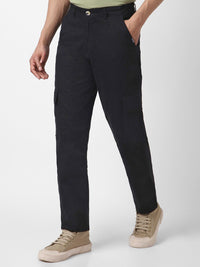 Urbano Fashion Men Regular Fit Solid Cargo Chino Pant with 6 Pockets Stretchable