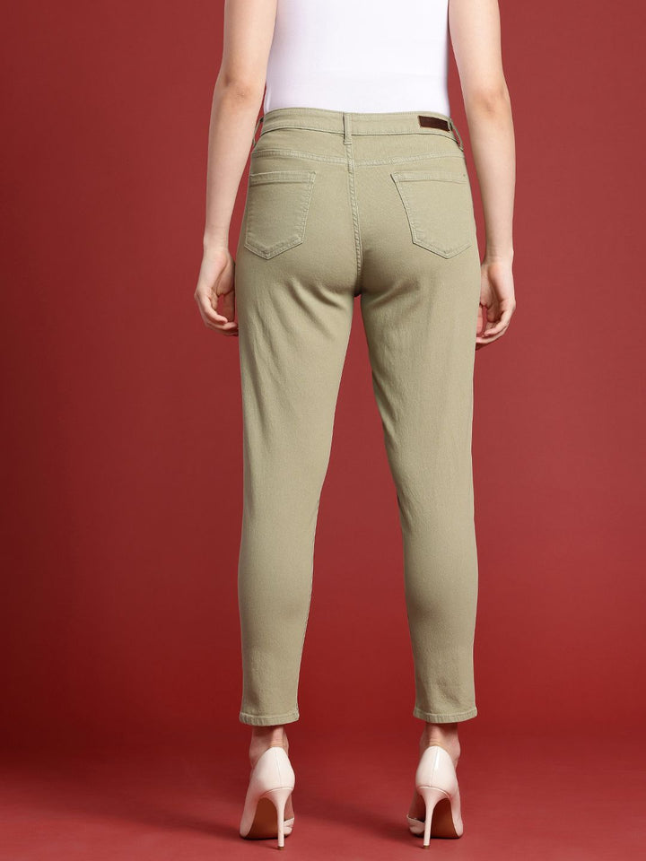 all about you Women High-Rise Mom Fit Stretchable Jeans
