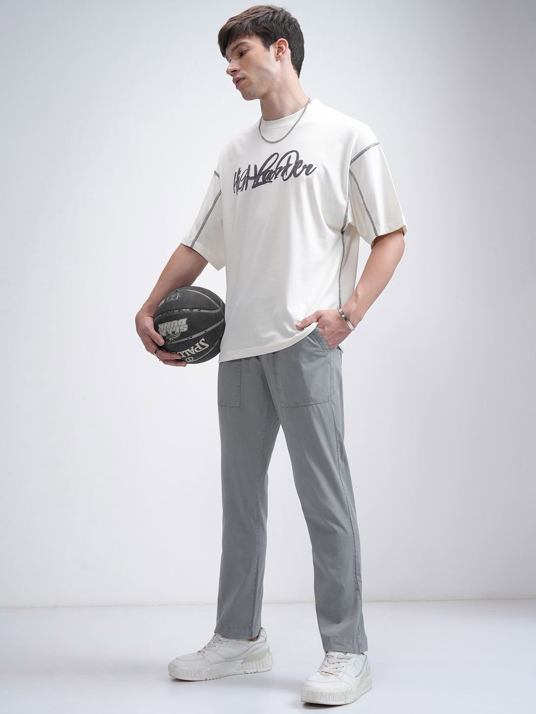 HIGHLANDER Men Elasticated Wb Pant