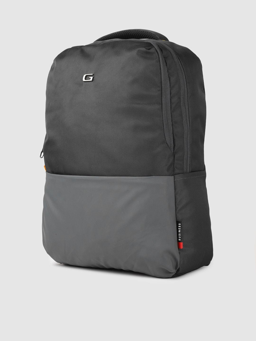 Gear Unisex Black & Grey Colourblocked SAUVE BUSINESS LAPTOP Backpack