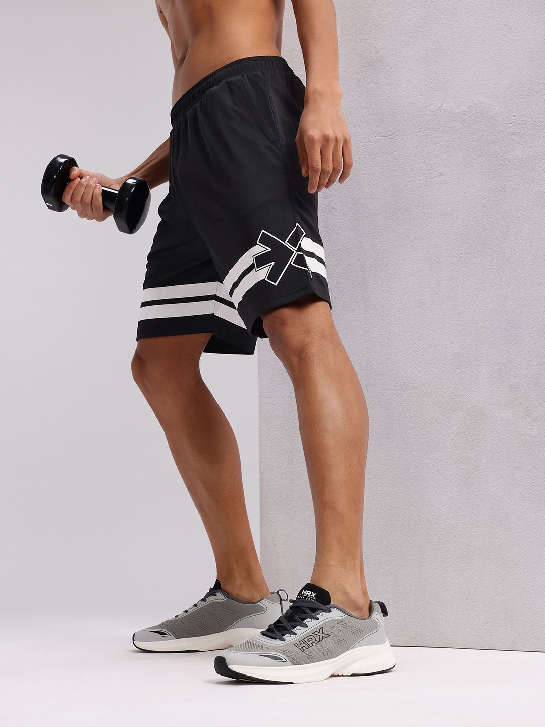HRX by Hrithik Roshan Men Printed Rapid Dry Training Shorts