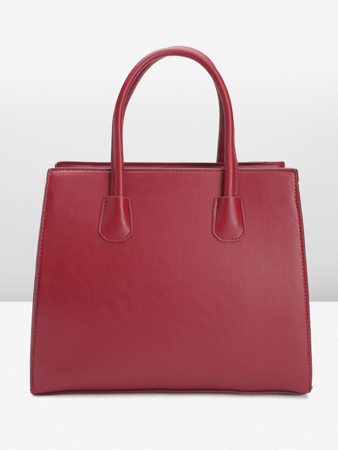DressBerry Quilted Structured Handheld Bag