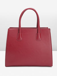 DressBerry Quilted Structured Handheld Bag