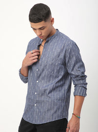 VASTRADO Men Classic Slim Fit Opaque Casual Shirt