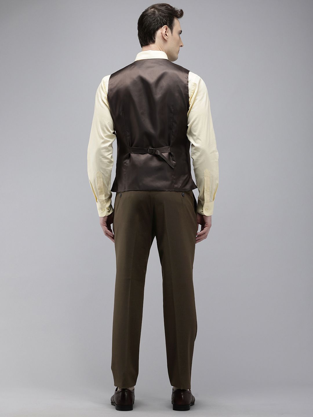 Park Avenue Super Slim Fit  Single Breasted 3-Peice Formal Suit