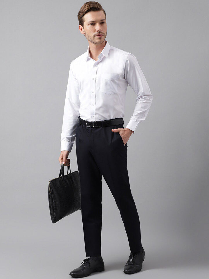 Hancock Standard Slim Fit Wrinkle Resistant Collar Formal Shirt