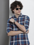 The Indian Garage Co Men Checked Casual Shirt