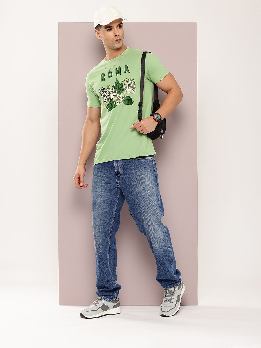 DILLINGER Men Printed Pure Cotton T-shirt