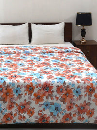 Bombay Dyeing Allure 144 TC 100% Cotton Orange Double King Duvet Cover