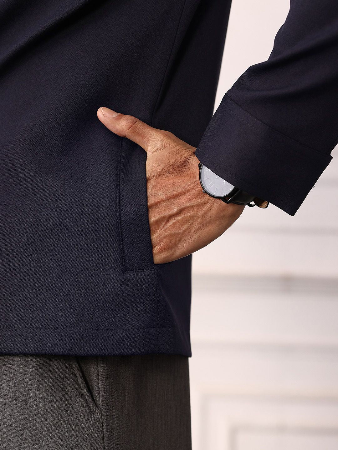 Mr Bowerbird Double Pocket Resort Collar Tailored Jacket