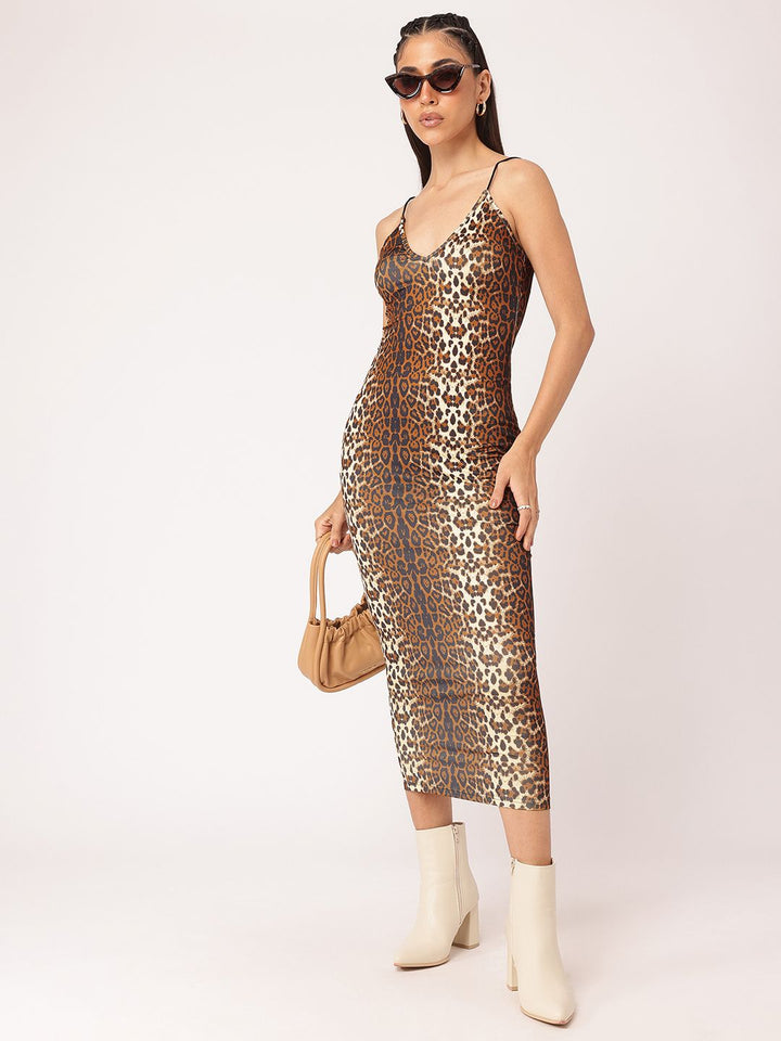 DressBerry Panther Power Y2K Chic Bodycon Dress