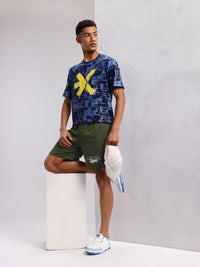 HRX by Hrithik Roshan Men Typography Printed Shorts
