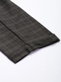 The Indian Garage Co Self Design Regular Fit Chinos Trousers