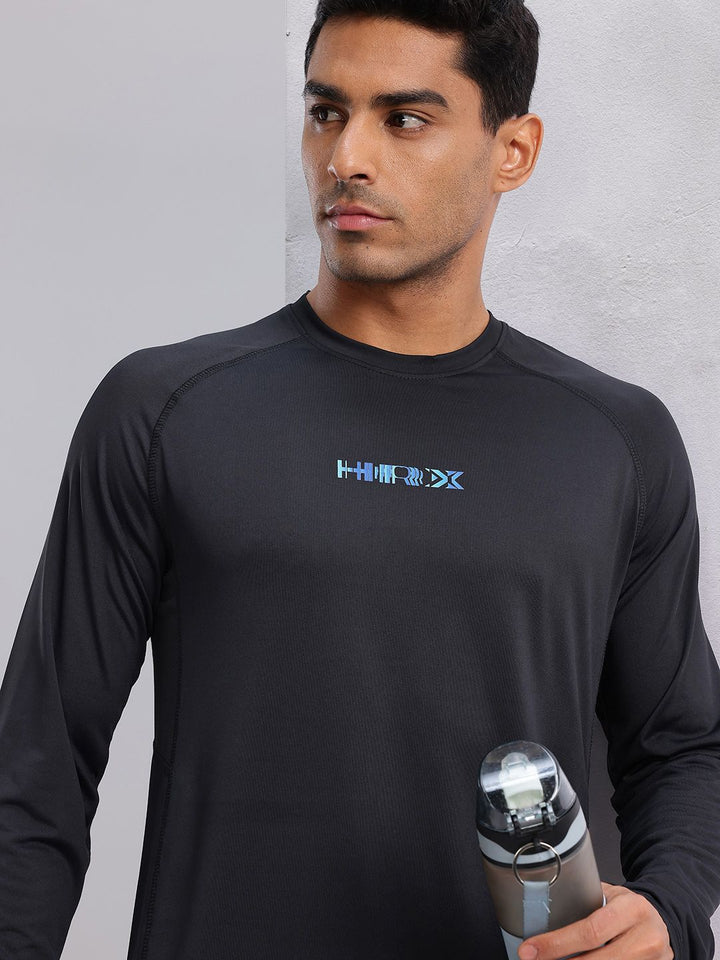 HRX by Hrithik Roshan Printed Rapid-Dry Training T-shirt