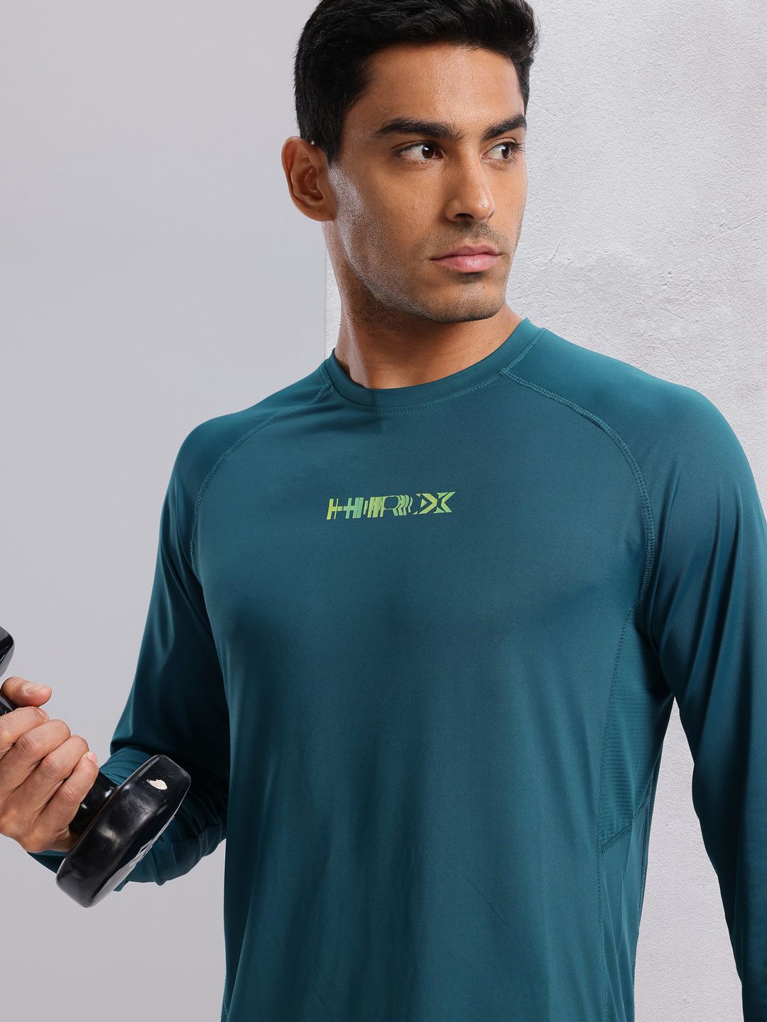 HRX by Hrithik Roshan Printed Rapid-Dry Training T-shirt
