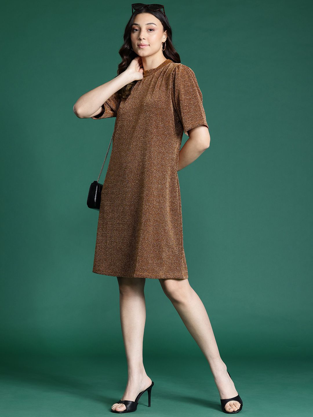 DressBerry Shimmery Sheath Dress