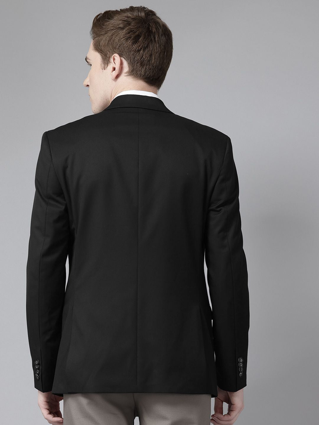 Park Avenue Single-Breasted Semiformal Blazer