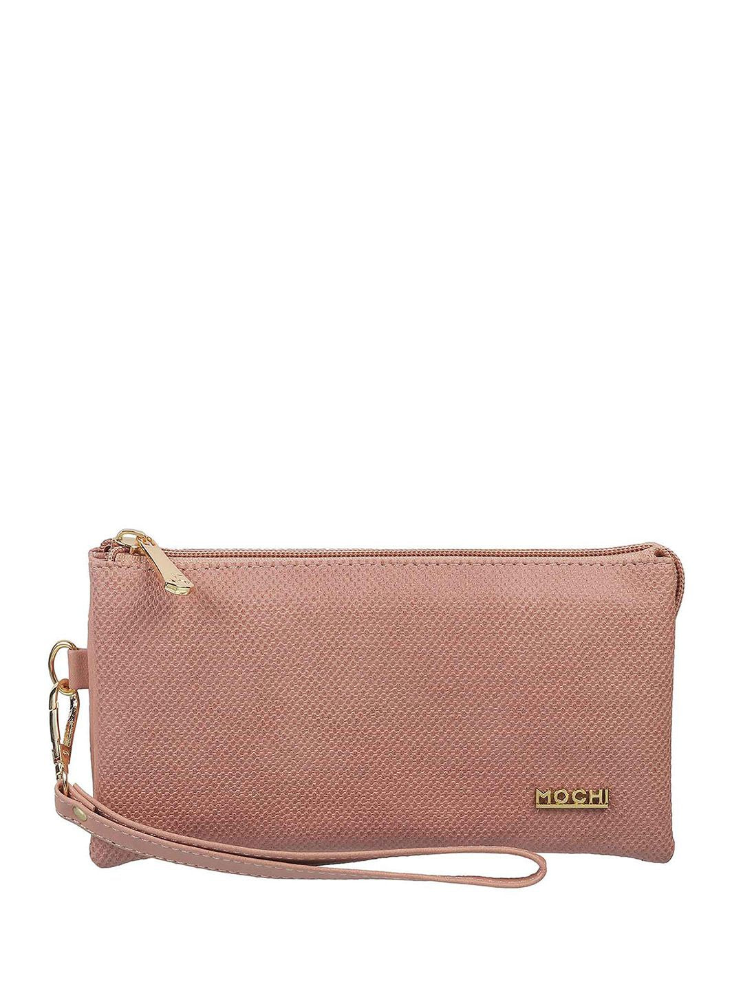 Mochi Peach-Coloured Wallet