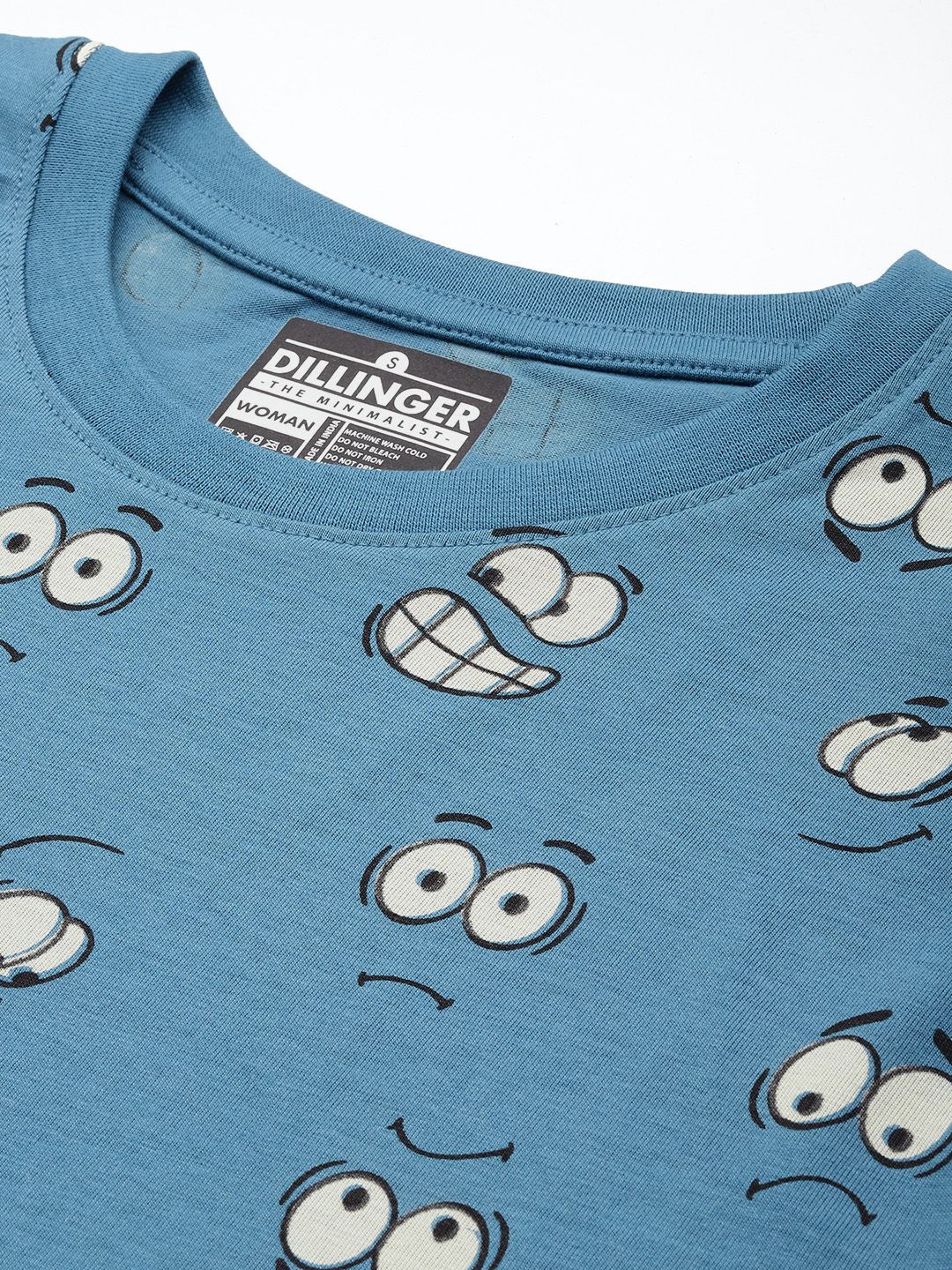 DILLINGER Printed Oversized Super Combed Cotton T-shirt