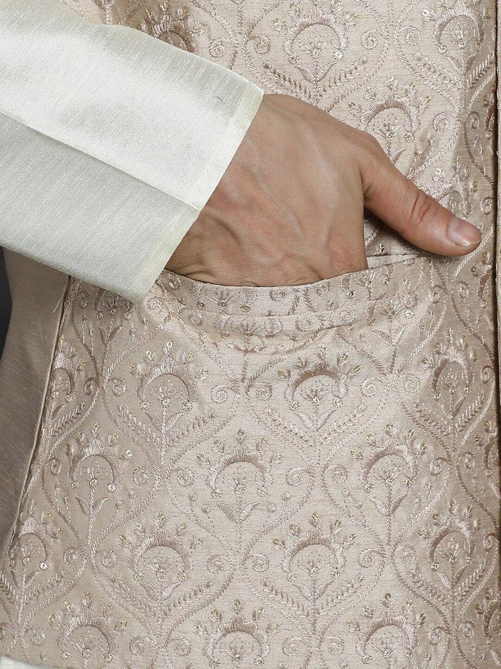 Jompers Embroidered Nehru Jackets