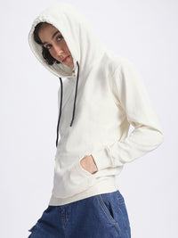 DressBerry Typography Printed Hooded Sweatshirt