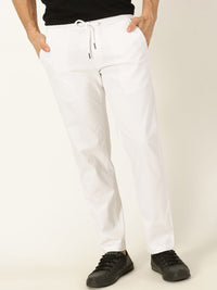 Thomas Scott Men Smart Mid Rise Cotton Trousers