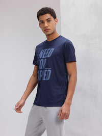 HRX by Hrithik Roshan Rapid-Dry Typography Print Running T-shirt