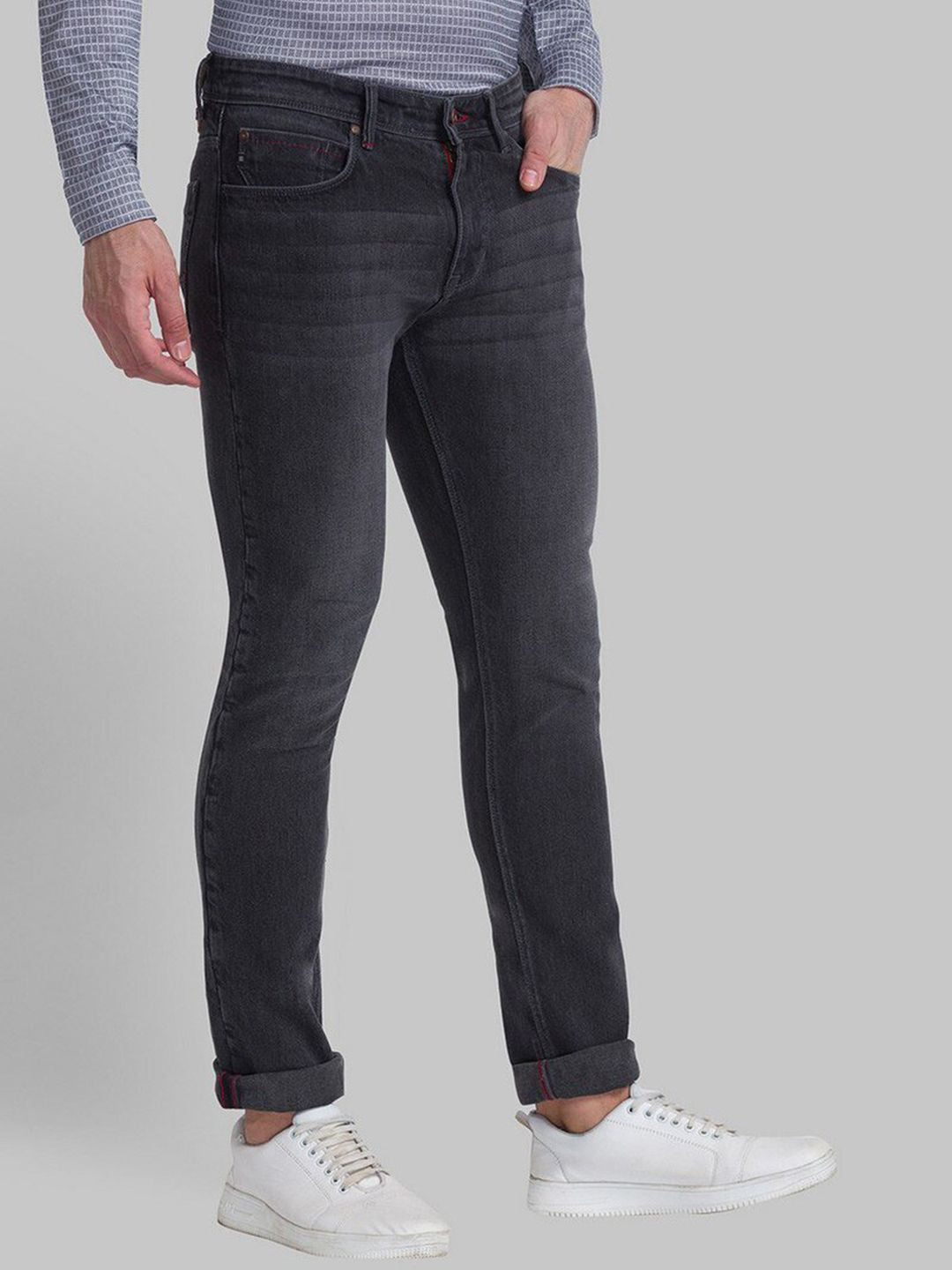 Raymond Men Slim Fit Light Fade Jeans