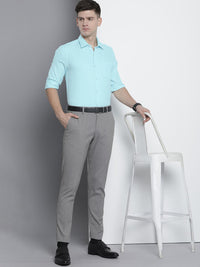 The Indian Garage Co. X Luxe Men Solid Slim Fit Opaque Formal Shirt