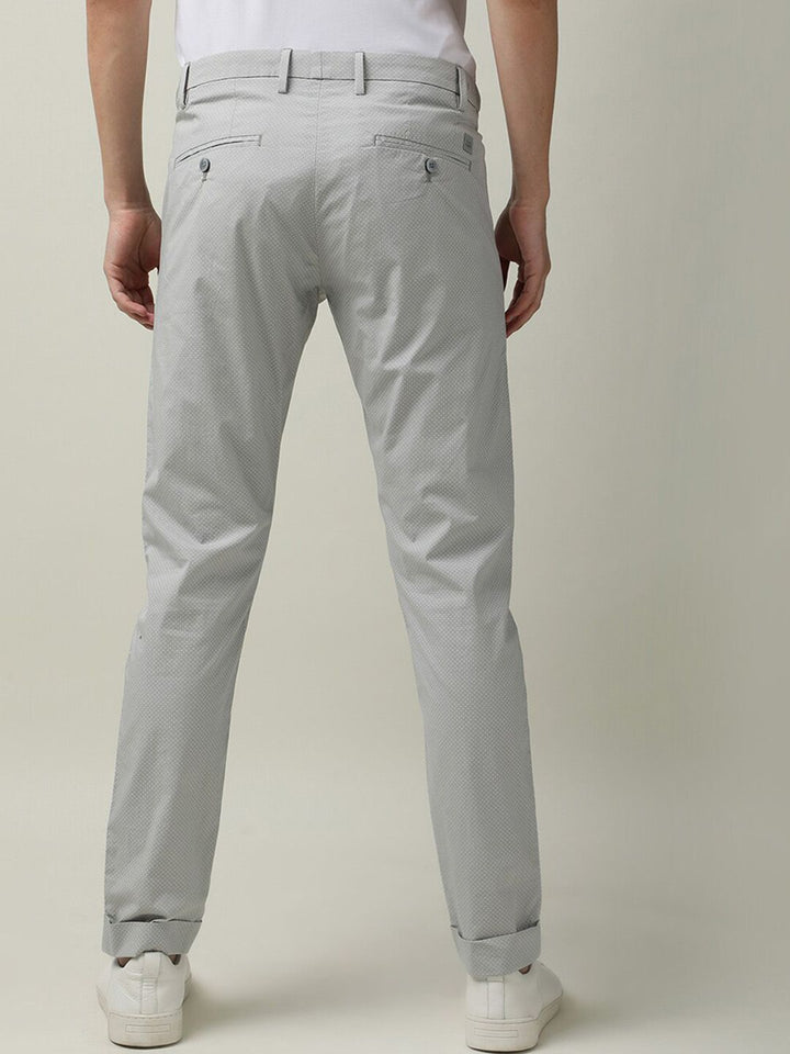 RARE RABBIT Men Maxims Mid-Rise Slim Fit Trouser