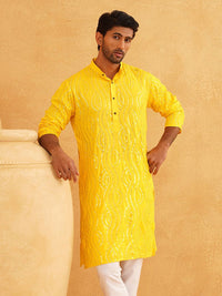 SOJANYA Men Embroidered Kurta