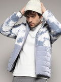 Campus Sutra Tie and Dye Windcheater Outdoor Puffer Jacket