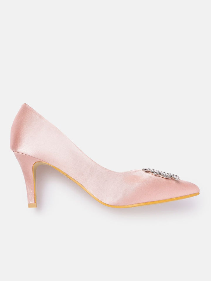 Lino Perros Embellished Party Slim Heel Pumps