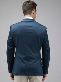 Park Avenue Notched Lapel Single Breasted Super Slim Fit Formal Blazer