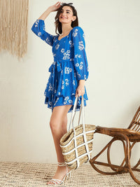 Berrylush Floral Printed Playsuit