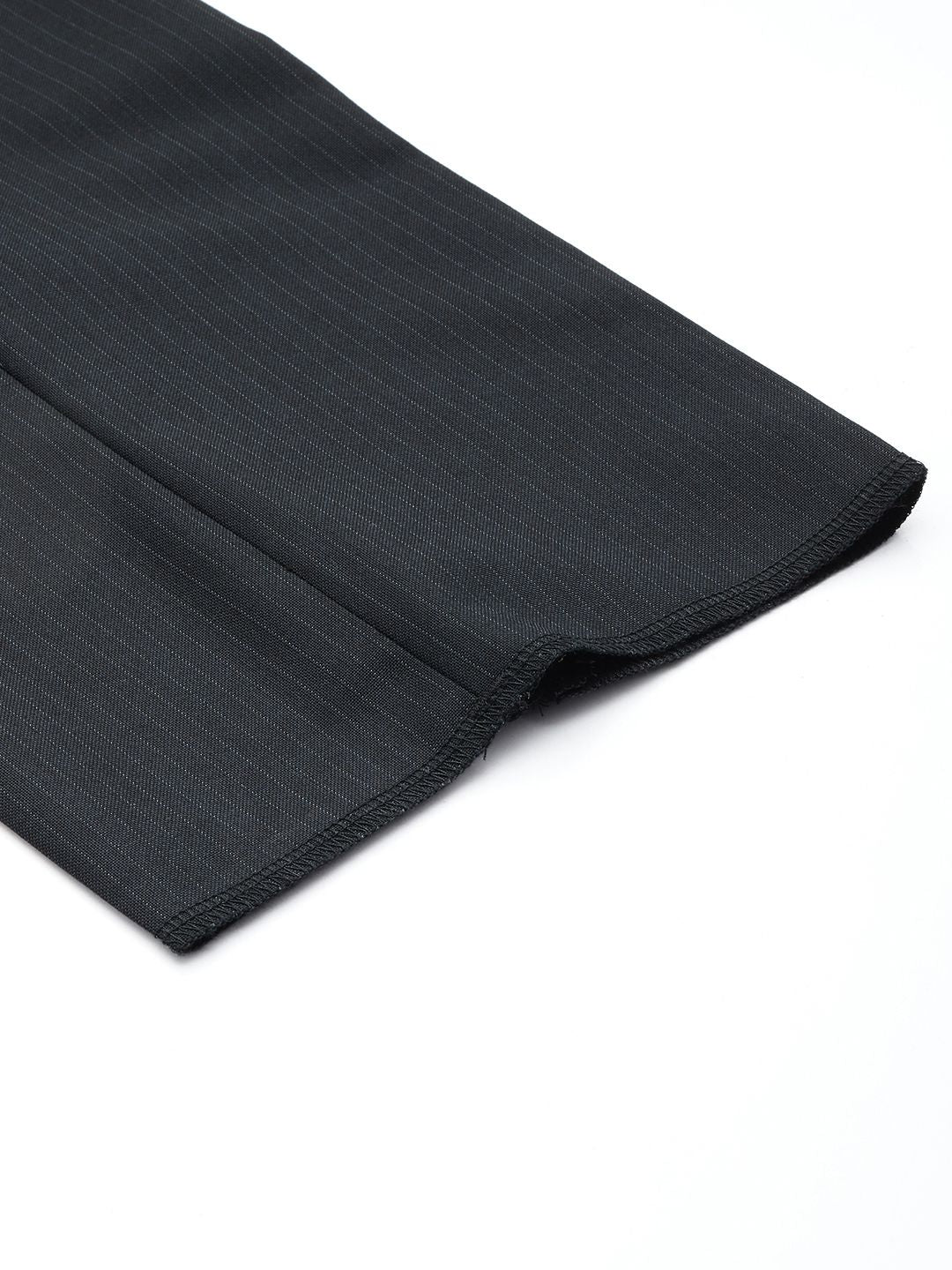 Raymond Men Striped Slim Fit Formal Trousers