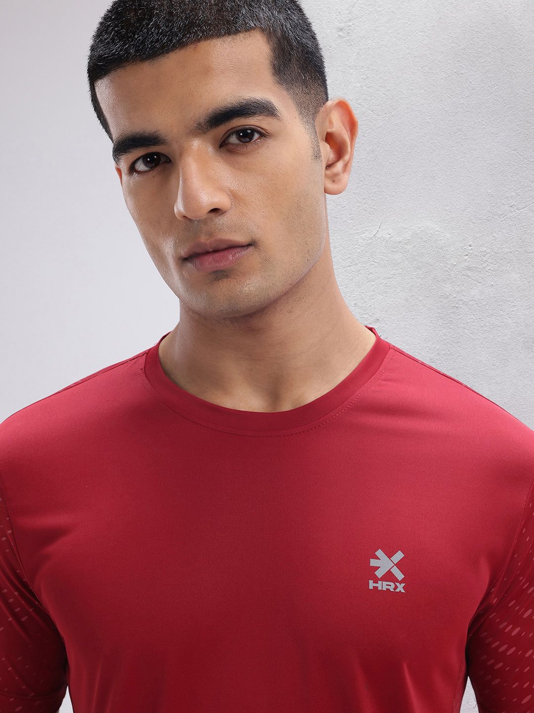 HRX by Hrithik Roshan Men Graphic Printed Rapid Dry Training T-shirt