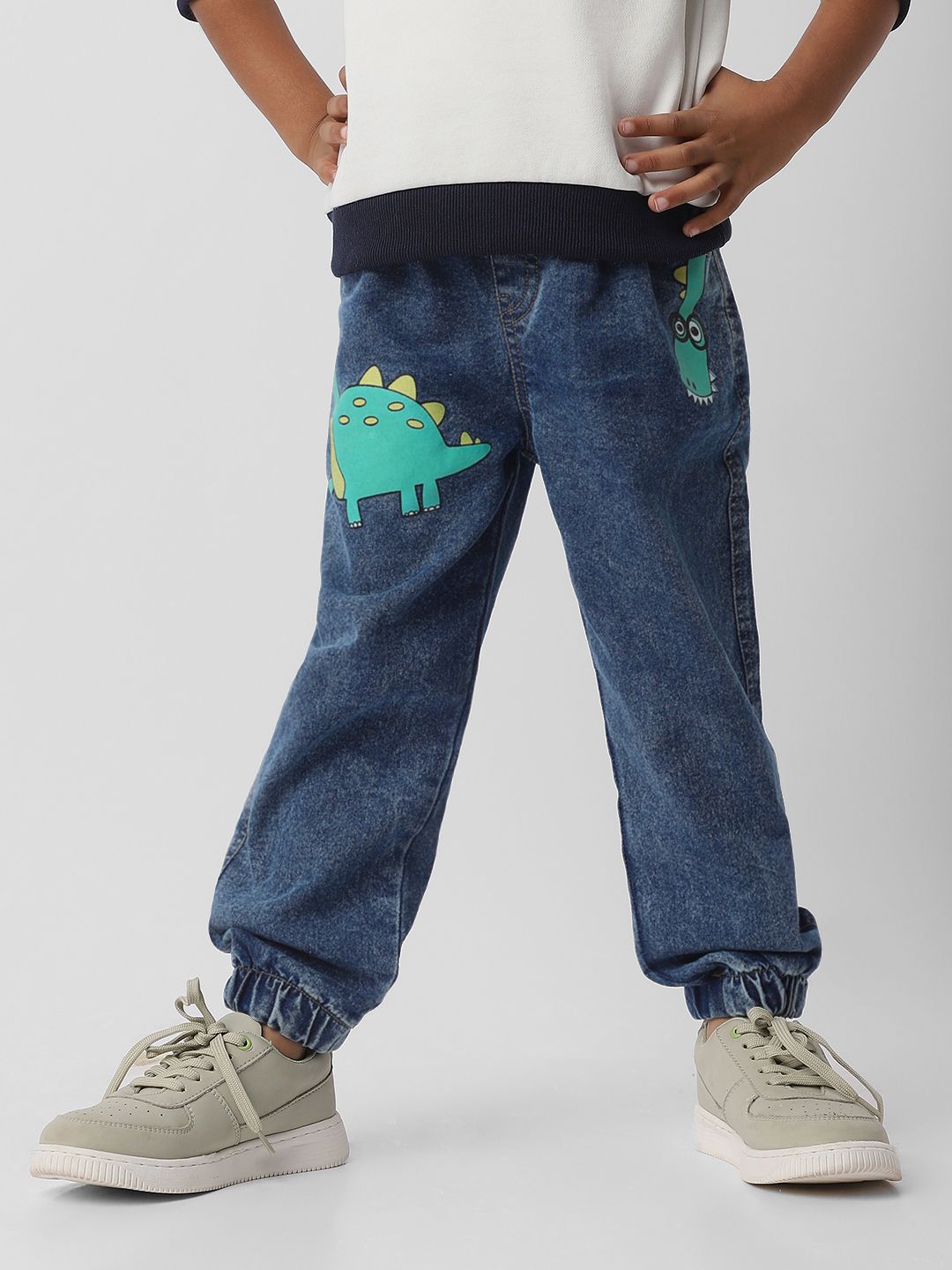 Nauti Nati Boys Jean Printed Stretchable Jeans