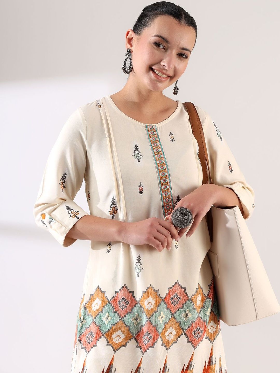 Mamicha Printed Tunic with Trousers