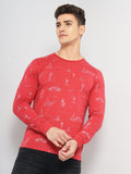 The Indian Garage Co Conversational Printed Long Sleeves Casual T-shirt
