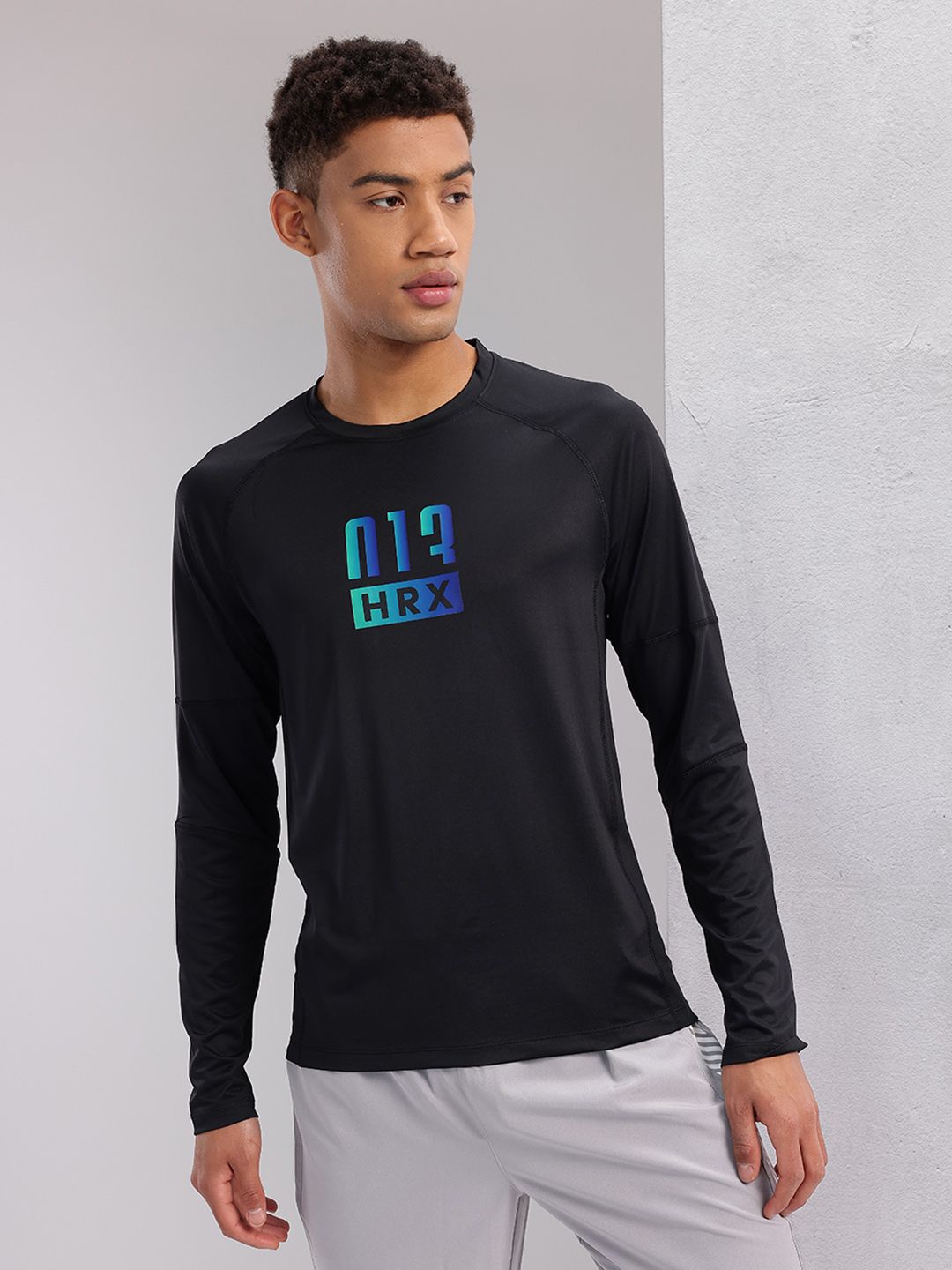 HRX by Hrithik Roshan Rapid Dry Printed Training T-Shirt
