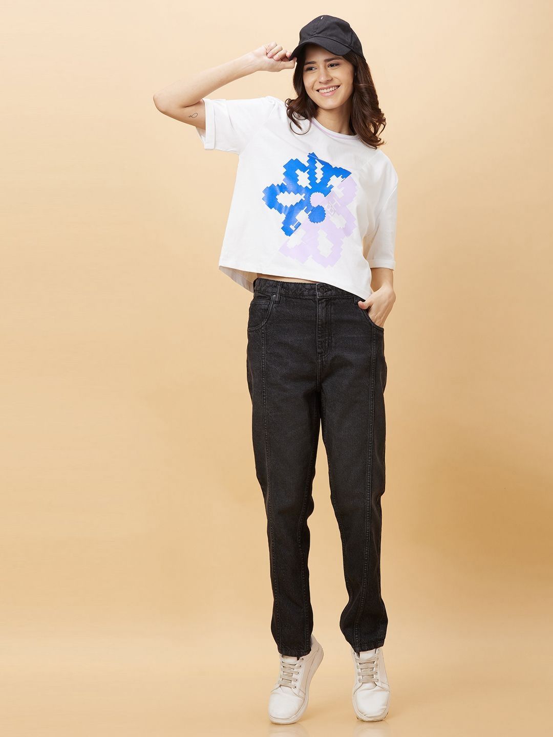Being Human Women Printed T-shirt