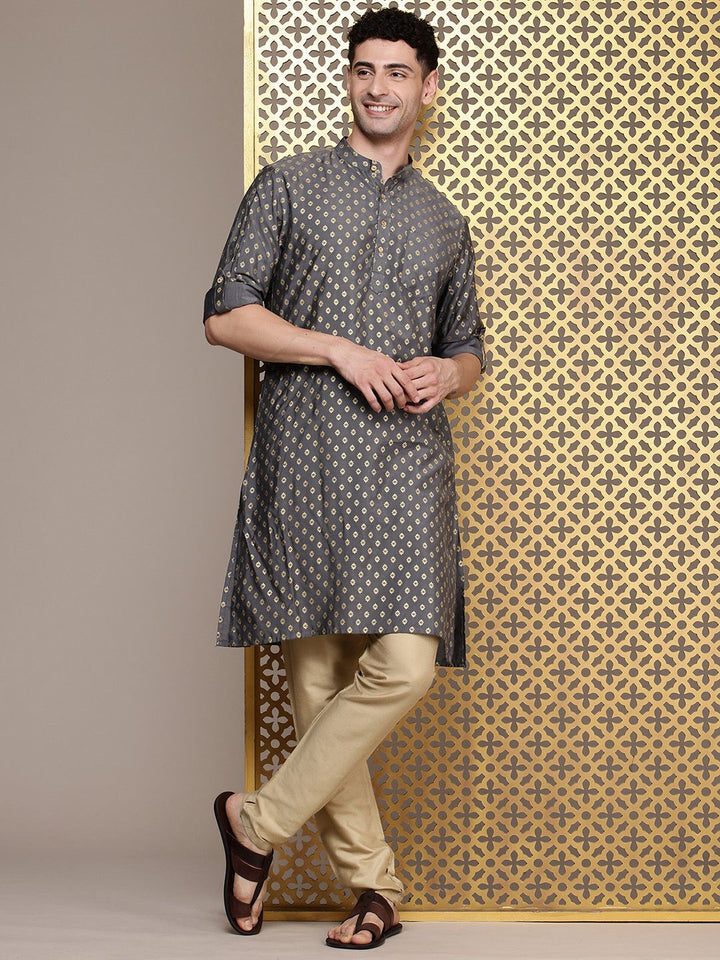 House of Pataudi Ethnic Motifs Printed Jashn Kurta