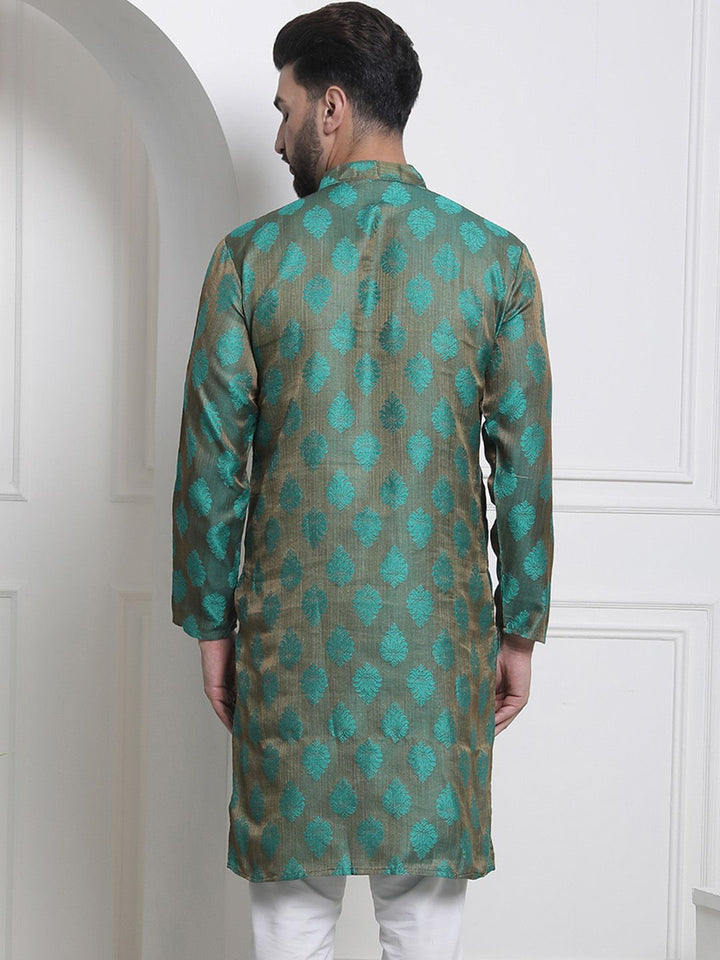 SOJANYA Woven Design Ethnic Motifs Kurta