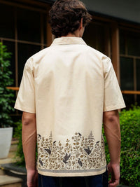 Eszett Men Classic Floral Printed Casual Shirt