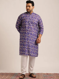SOJANYA PLUS Men Ethnic Motifs Printed Indie Prints Kurta