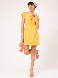 DressBerry Dreamy Drip Seersucker A-Line Mini Dress