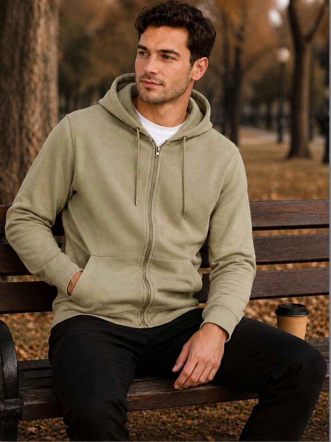 ADRO Men Hooded Sweatshirt